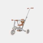 Tricicletă multifuncțională 4 în 1 cu mâner de ghidare – Green- Little Dutch
