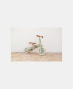 Tricicletă multifuncțională 4 în 1 cu mâner de ghidare – Green- Little Dutch - imagine 3