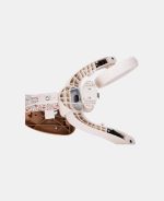 Tricicletă multifuncțională 4 în 1 cu mâner de ghidare – Off White- Little Dutch - imagine 11