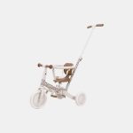 Tricicletă multifuncțională 4 în 1 cu mâner de ghidare – Off White- Little Dutch