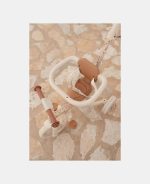 Tricicletă multifuncțională 4 în 1 cu mâner de ghidare – Off White- Little Dutch - imagine 6
