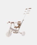 Tricicletă multifuncțională 4 în 1 cu mâner de ghidare – Off White- Little Dutch - imagine 10