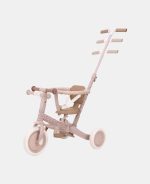 Tricicletă multifuncțională 4 în 1 cu mâner de ghidare – Fairy Floral- Little Dutch - imagine 13