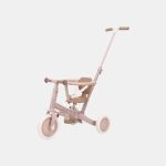 Tricicletă multifuncțională 4 în 1 cu mâner de ghidare – Fairy Floral- Little Dutch
