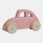 Masinuță clasică din lemn Pink Little Dutch - imagine 3