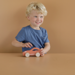 Masinuță sport din lemn Little Dutch - imagine 3