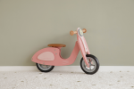 Scuter din lemn Pink Little Dutch - imagine 10