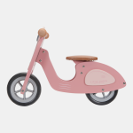 Scuter din lemn Pink Little Dutch - imagine 2