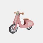Scuter din lemn Pink Little Dutch
