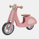 Scuter din lemn Pink Little Dutch - imagine 5