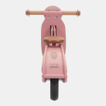 Scuter din lemn Pink Little Dutch - imagine 4