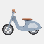Scuter din lemn Blue Little Dutch - imagine 2