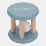 Jucărie din lemn pentru bebeluși cilindru cu bilă Ocean Little Dutch - imagine 2