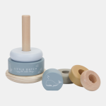 Jucărie din lemn pentru stivuire Blue colecția Ocean Little Dutch - imagine 3