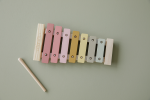 Xilofon din lemn Pink Little Dutch - imagine 5