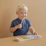 Xilofon din lemn Blue Little Dutch - imagine 4