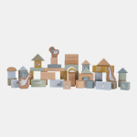 Set de blocuri de construcție din lemn colecția Little Goose Little Dutch