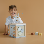 Jucărie din lemn Cub cu activitati colecția Ocean Little Dutch - imagine 11