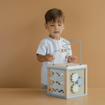 Jucărie din lemn Cub cu activitati colecția Ocean Little Dutch - imagine 13