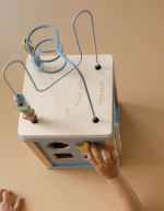 Jucărie din lemn Cub cu activitati colecția Ocean Little Dutch - imagine 14