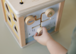 Jucărie din lemn Cub cu activitati colecția Little Goose Little Dutch - imagine 11