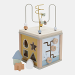 Jucărie din lemn Cub cu activitati colecția Little Goose Little Dutch - imagine 3