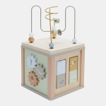 Jucărie din lemn Cub cu activitati colecția Little Goose Little Dutch - imagine 4