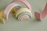 Jucărie din lemn Curcubeu Pink Little Dutch - imagine 9