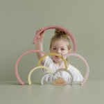 Jucărie din lemn Curcubeu Pink Little Dutch - imagine 13