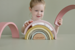 Jucărie din lemn Curcubeu Pink Little Dutch - imagine 14