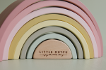 Jucărie din lemn Curcubeu Pink Little Dutch - imagine 18