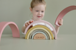 Jucărie din lemn Curcubeu Pink Little Dutch - imagine 6
