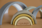 Jucărie din lemn Curcubeu Blue Little Dutch - imagine 17