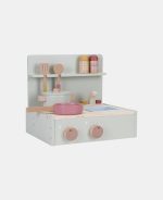 Mini bucatarie din lemn - mint - Little Dutch - imagine 2
