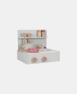 Mini bucatarie din lemn - mint - Little Dutch
