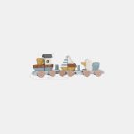 Trenulet din lemn pentru stivuire - Sailors Bay - Little Dutch