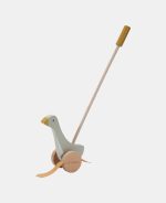 Jucarie de impins din lemn FSC - Little Goose - Little Dutch - imagine 4