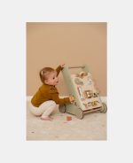 Premergător din lemn cu activități Little Goose Little Dutch - imagine 4