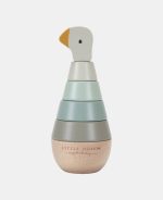 Jucărie de echilibru pentru stivuire din lemn Little Goose Little Dutch - imagine 2