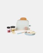 Toaster paine din lemn cu functie pop-up si accesorii - Little Dutch - imagine 2
