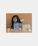 Toaster paine din lemn cu functie pop-up si accesorii - Little Dutch - imagine 5