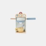 Cafetiera/Espressor de cafea din lemn - Little Dutch