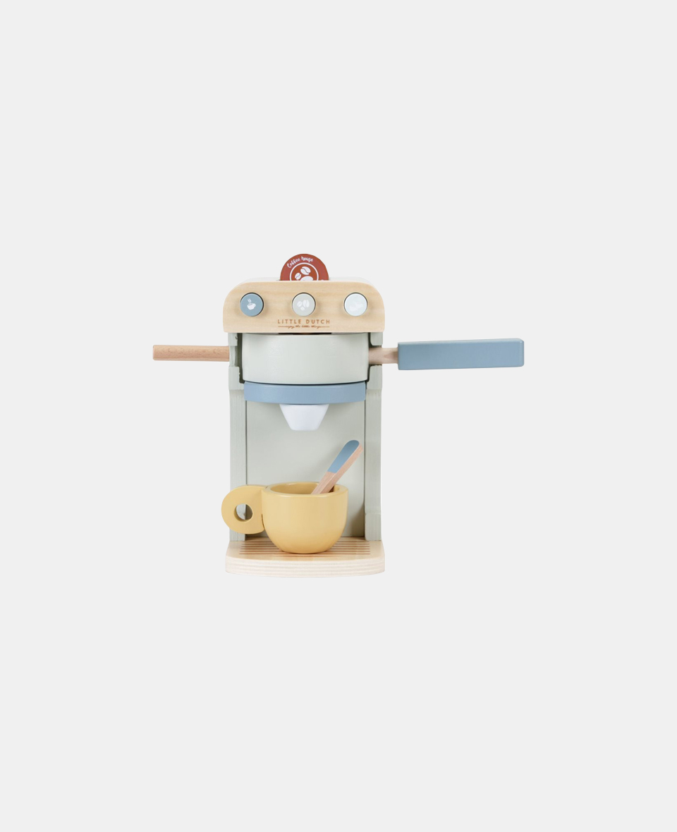 LD7081.jpg Cafetiera/Espressor de cafea din lemn - Little Dutch - imagine 1