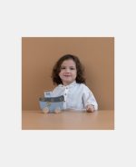 Jucarie din lemn cu roti si snur pentru tras - vapor - Sailors Bay - Little Dutch - imagine 3