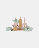Jucarie de stivuire din lemn in forma de fluture - Little Dutch - imagine 4