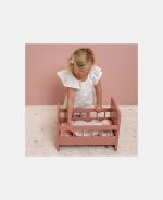 Pătuț din lemn FSC pentru păpuși - Little Dutch - imagine 3