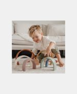 Curcubeu din lemn - Vintage - Little Dutch - imagine 3