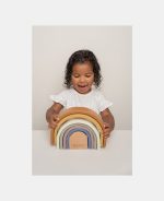 Curcubeu din lemn - Vintage - Little Dutch - imagine 6