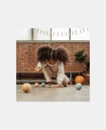 Joc cu mingi din lemn FSC - Little Dutch - imagine 3