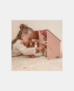 Căsuță de păpuși portabilă din lemn FSC cu mobilier - Little Dutch - imagine 3